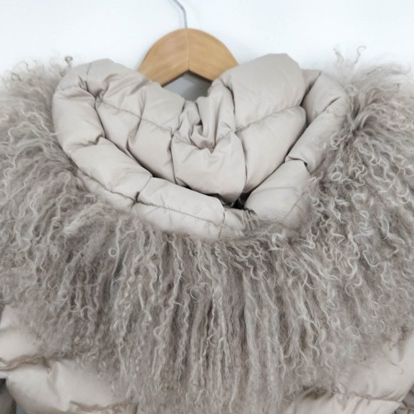 Moncler Cintrat Fur-Trimmed Hooded Puffer Coat - Picture 10 of 16